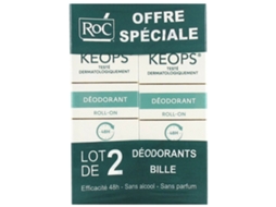Keops Desodorante Roll-On Lote de 2 X 30 Ml ROC