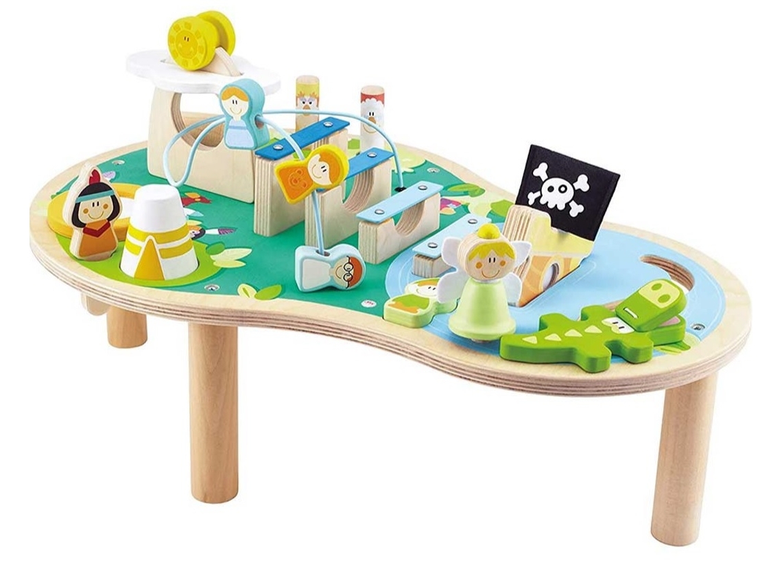 Jogo Didático SEVI Madeira - Bege - 56 x 28 x 37 cm)