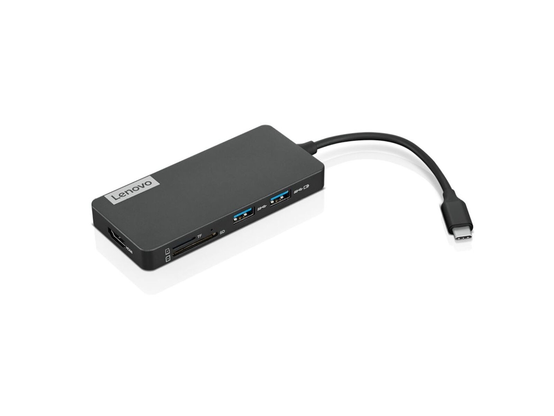 Hub USB LENOVO 4X90V55523 Preto