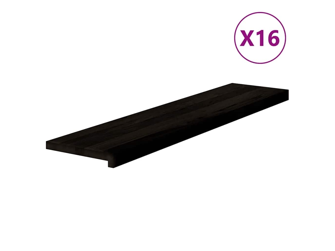 Stair Tread, Stair Treads Vidaxl Marrom Madeira De Carvalho (110 X 30 X 2 Cm)