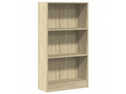 Bookcase, Bookcases Vidaxl Marrom Madeira Processada (n/a)