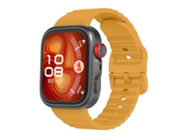Pulseira De Silicone Texturizada Em Cor Sólida Para Huawei Watch Fit 4 Pro / Fit 4 / Fit 3