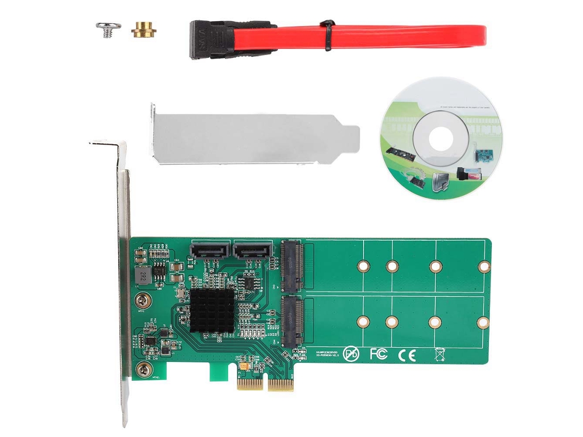 Adaptador Pci e M.2 Sata3 LAXISCREED
