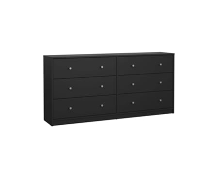 Aparador Duplo Ebro Com 6 Gavetas Wellhome