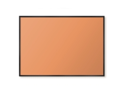 Magnetic Board For Wall Creamy Yellow For The Bedroom Espelharte (100x70 Cm)