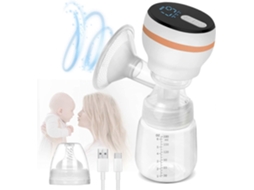 BRILVIBERA Bomba Elétrica Leite Strip Portátil Simples 4 Modos 36 Níveis de Sucção Recarregável