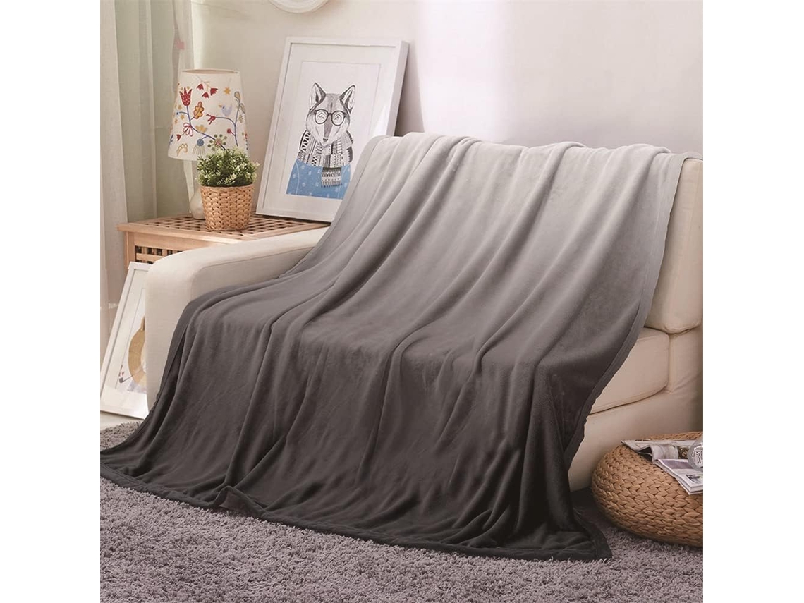 Manta de Flanela Fansu Estampa 3d Quente e Macia em Microfibra Ideal para o Inverno Perfeita Cama Ou Sofá Adeq