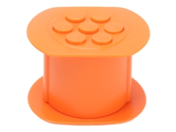 Máquina Manual de Salsichas Pp Cevapcici para Amantes de Salsichas Laranja S/MARCA