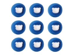 Pacote de 3 Bolas de Limpeza para Depilação Azul Pacote de 9