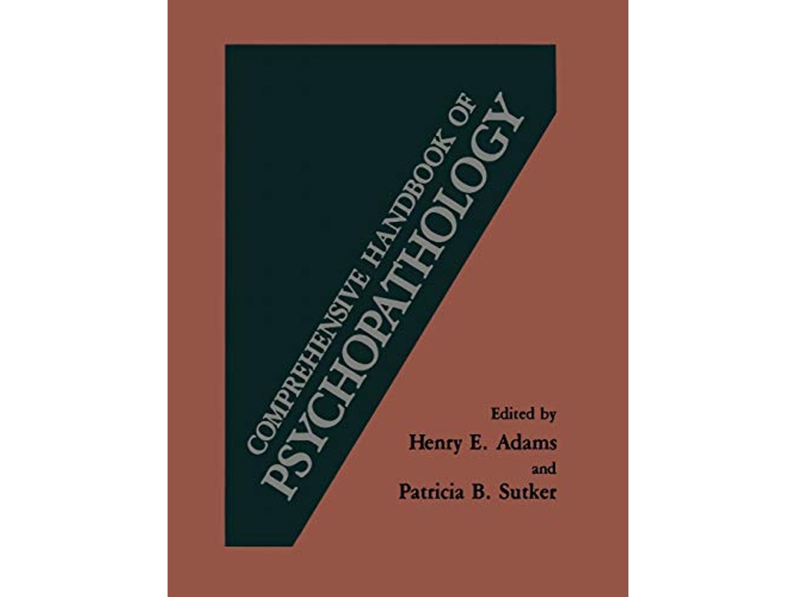 Livro Comprehensive Handbook of Psychopathology de Henry E Adams (Inglês)
