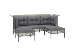 Garden Lounge Set, Garden Lounge Sets Vidaxl Cinzeto Rattan / Vime (n/a)