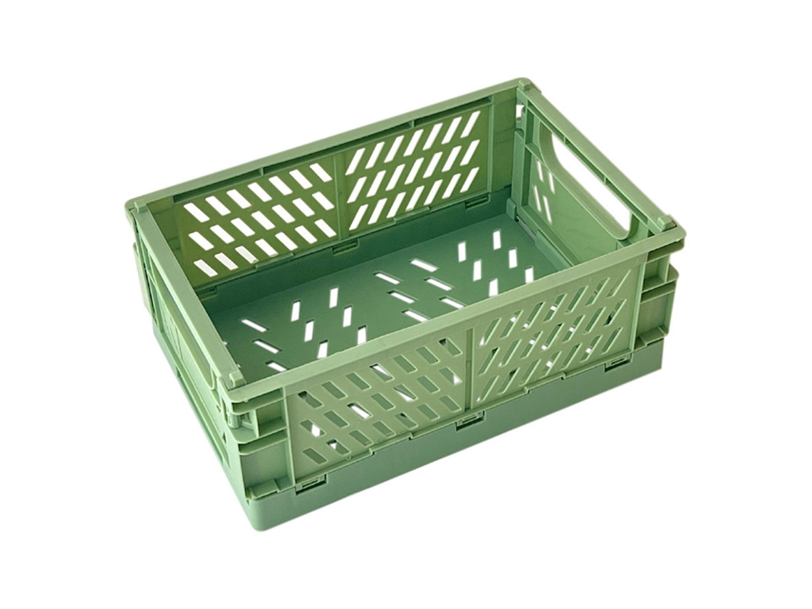 Cesta de plástico dobrável para casa S/MARCA