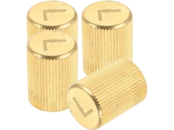 Conjunto De 4 Tampas De Cobre Para Válvulas De Ar Condicionado Automotivo.