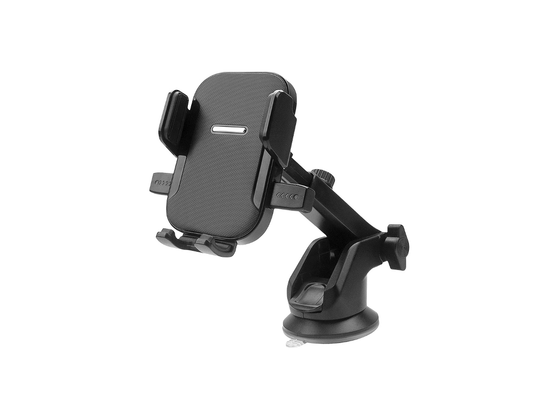 Suporte Para Smartphone Para Automóvel Com Braço Telescópico E Fixação Para Grelha