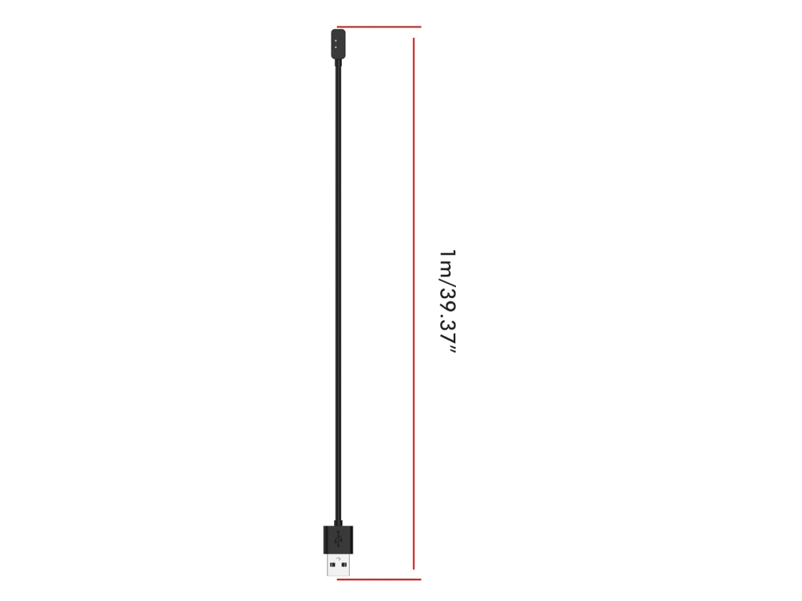 Cable de Carga para Mi Band 7 Pro e Redmi Watch2, USB 100 cm | S/MARCA