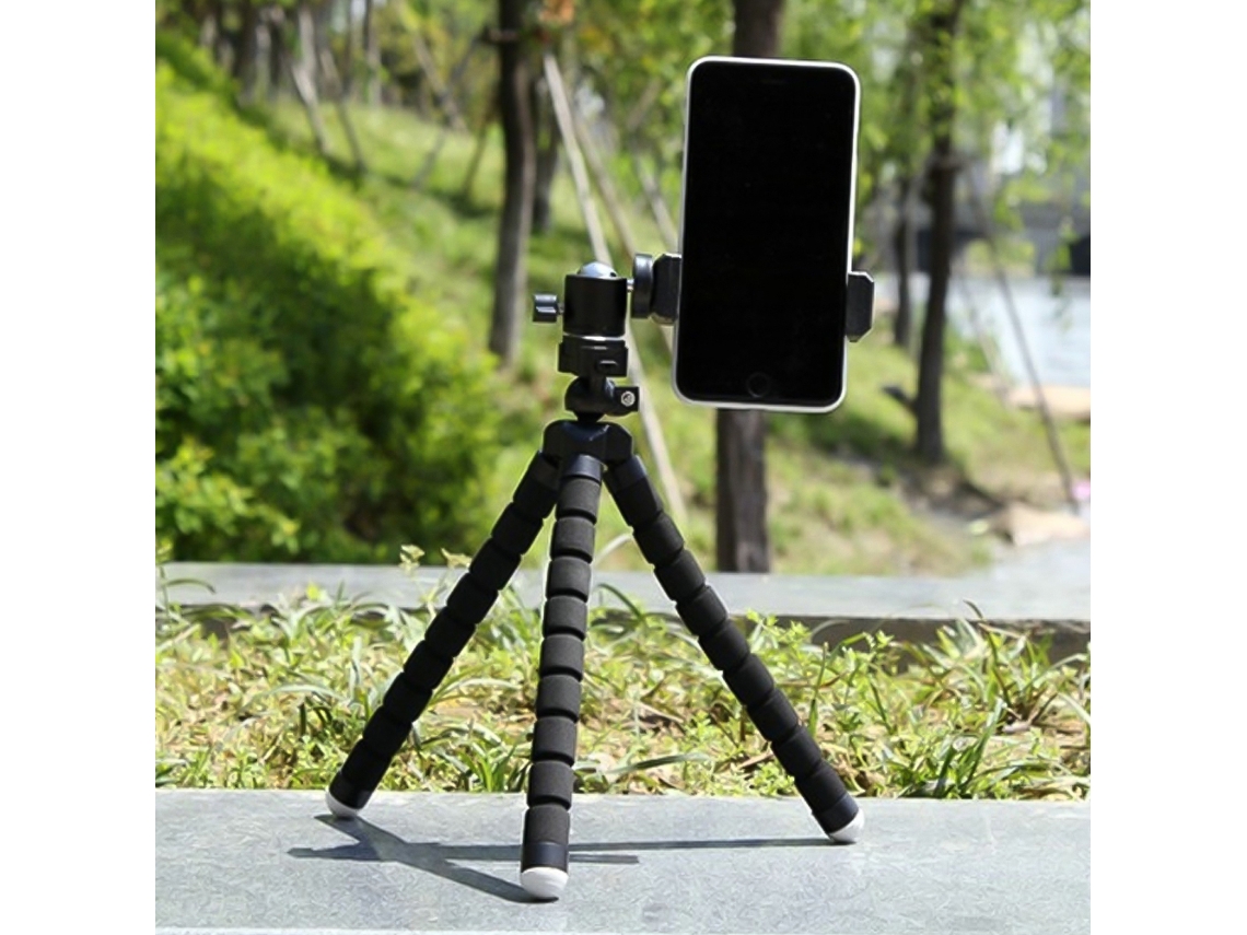 Portable Mini Octopus Tripod Stand With Phone Holder For Live Streaming Selfie LAXISCREED