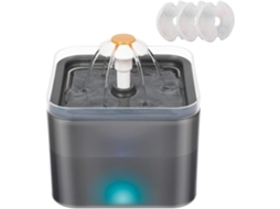 Dispensador Automático De Água, Capacidade 2 L, Silencioso, Luz Led, 3 Filtros, Com Carvão Ativado, Para Uso Doméstico E Hidratação Diária
