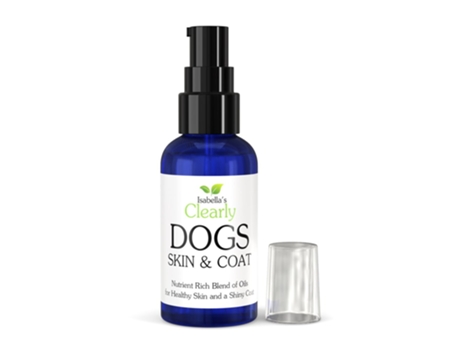 Óleo nutritivo ISABELLA'S CLEARLY para pele e pêlo de Cão