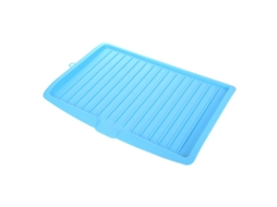 Tapete De Mesa De Silicone Para Cozinha, Escorredor De Pratos, Impermeável, Isolante, Antiderrapante, 1 Unidade Aquaforge (azul)