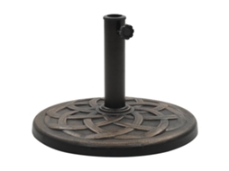 Base para guarda-sol VIDAXL Grey Poliresina (54.5 x 54.5 x 33 cm)