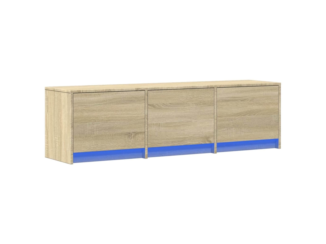 Vidaxl Gabinete Para Tv Sonoma 140 X 34 X 40 Cm Madeira Processada
