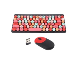 Combo De Teclado E Mouse Sem Fio 2.4g Para Pc