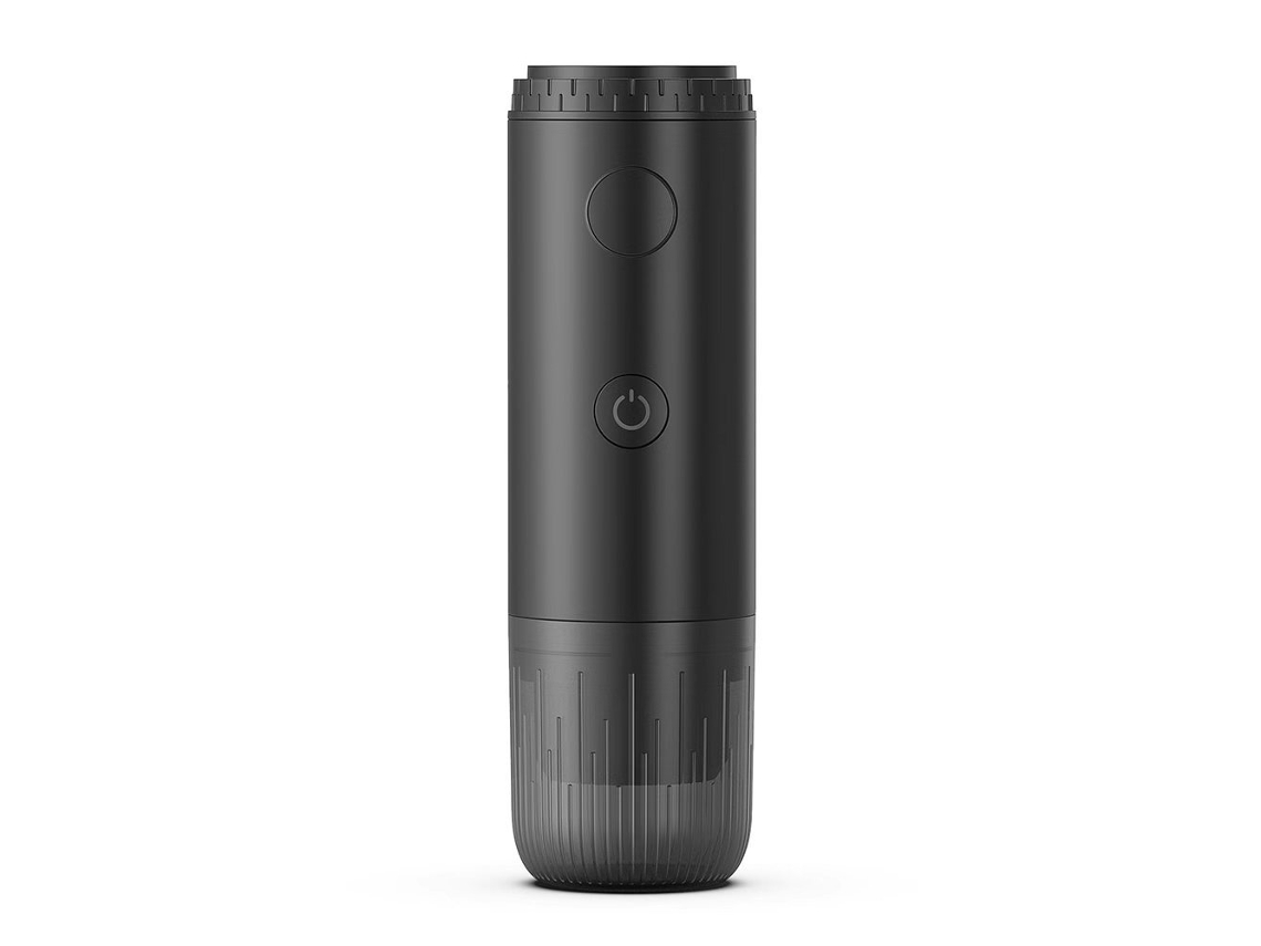 Máquina Café Expresso Portátil Eifson 19bar 7800mah Auto-aquecimento 2-em-1 Para Pó E Cápsulas Usb-c Preto