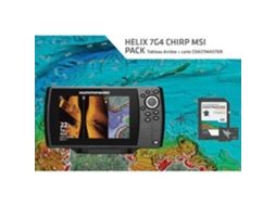 Gps e sonda HUMMINBIRD Helix 7G4 Chirp Mega SI (411620-1M)