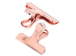 2pcs Abrojos Bulldog Fuertes Clip Bolsa Chips Resistente Al Óxido Duradero Para Hogar
