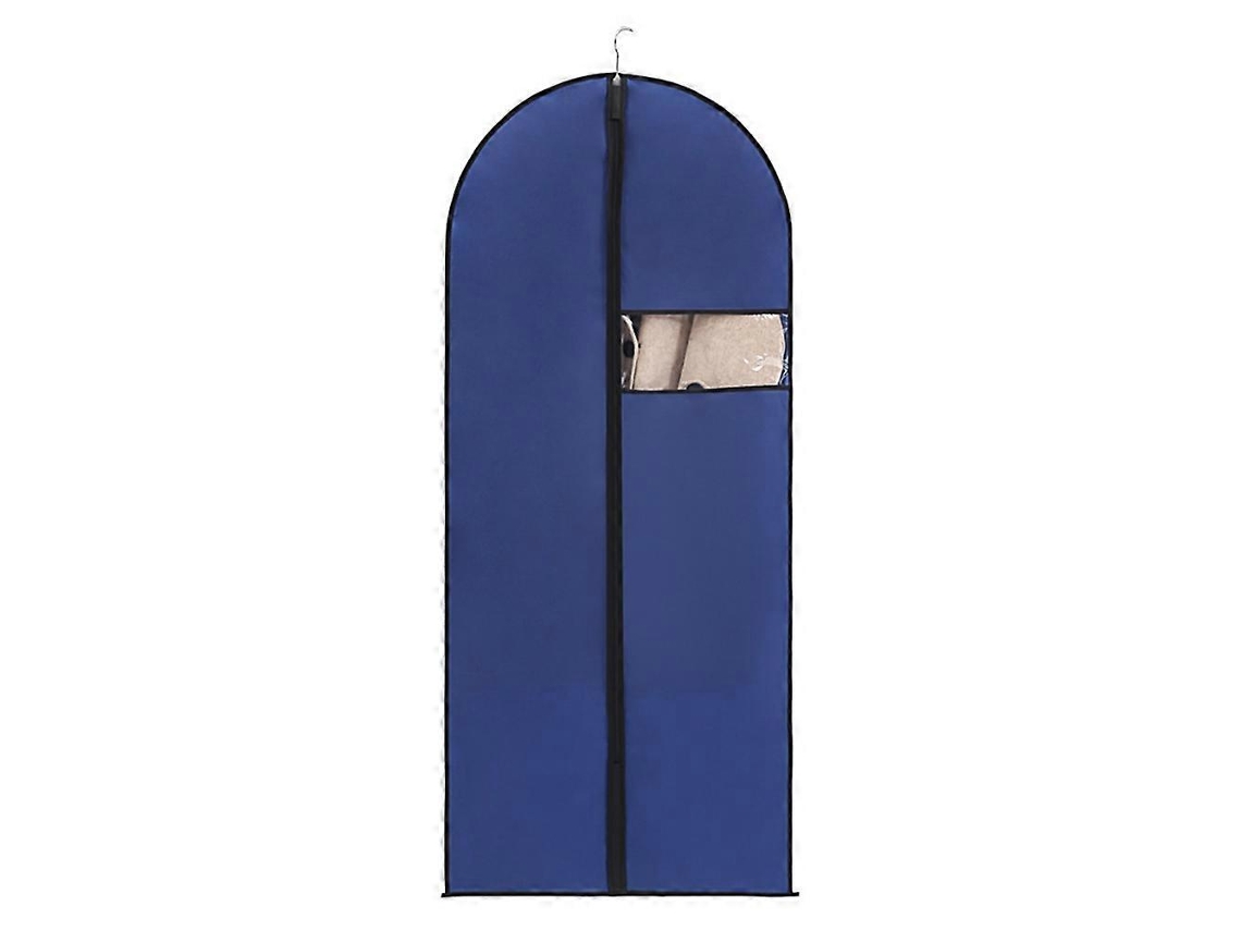 Lurelia Capa Para Roupa, Antipoeira, Impermeável, Com Fecho, Para Ternos E Camisas, 60 X 120 Cm, Azul/transparente