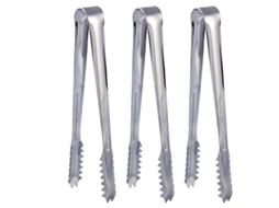 3pcs Mini Pinças De Servir