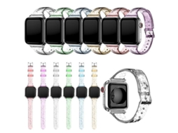 Pulseira De Silicone Tpu Transparente Para Relógios Apple E Samsung Olysi Shop