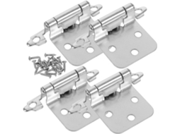 Conjunto De 4 Dobradiças Mola Para Armários, Com Fechamento