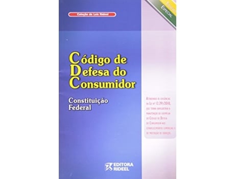 Livro Codigo De Defesa Do Consumidor Constituicao Fede De Anne Joyce Angher (português Do Brasil)