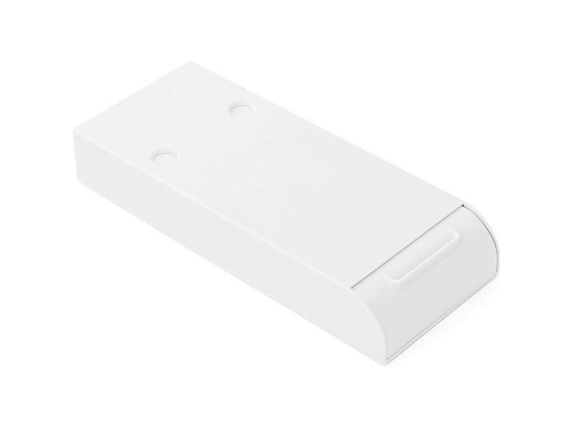 Cajón Adhesivo Invisible Para Baixo Da Mesa, Caixa De Armazenamento Portátil De 22,5x9x3,5 Cm De Abs E Acrílico