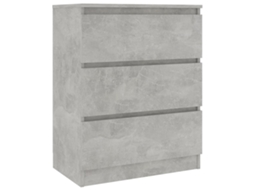 Sideboard, Sideboards Vidaxl Cinzeto Madeira Processada (n/a)