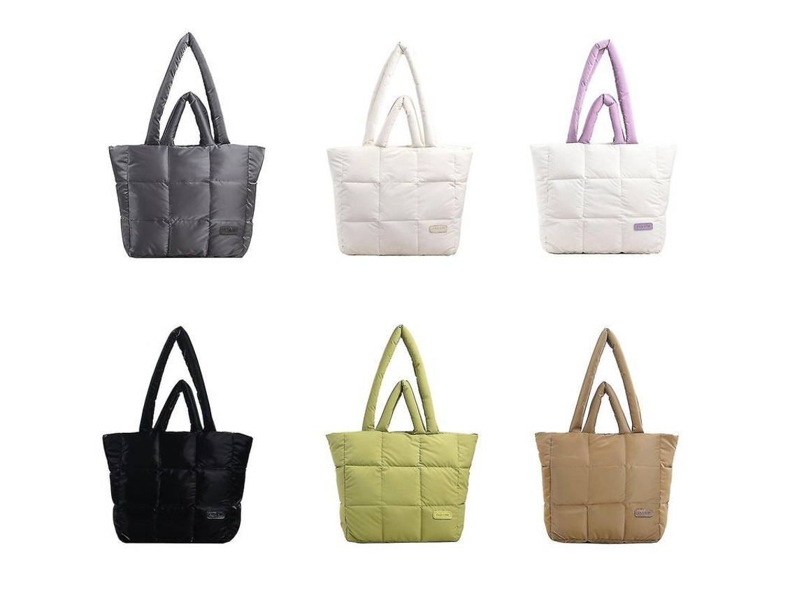 Bolsa de Mão Casual com Grande Capacidade para Mulher, Versátil | S/MARCA