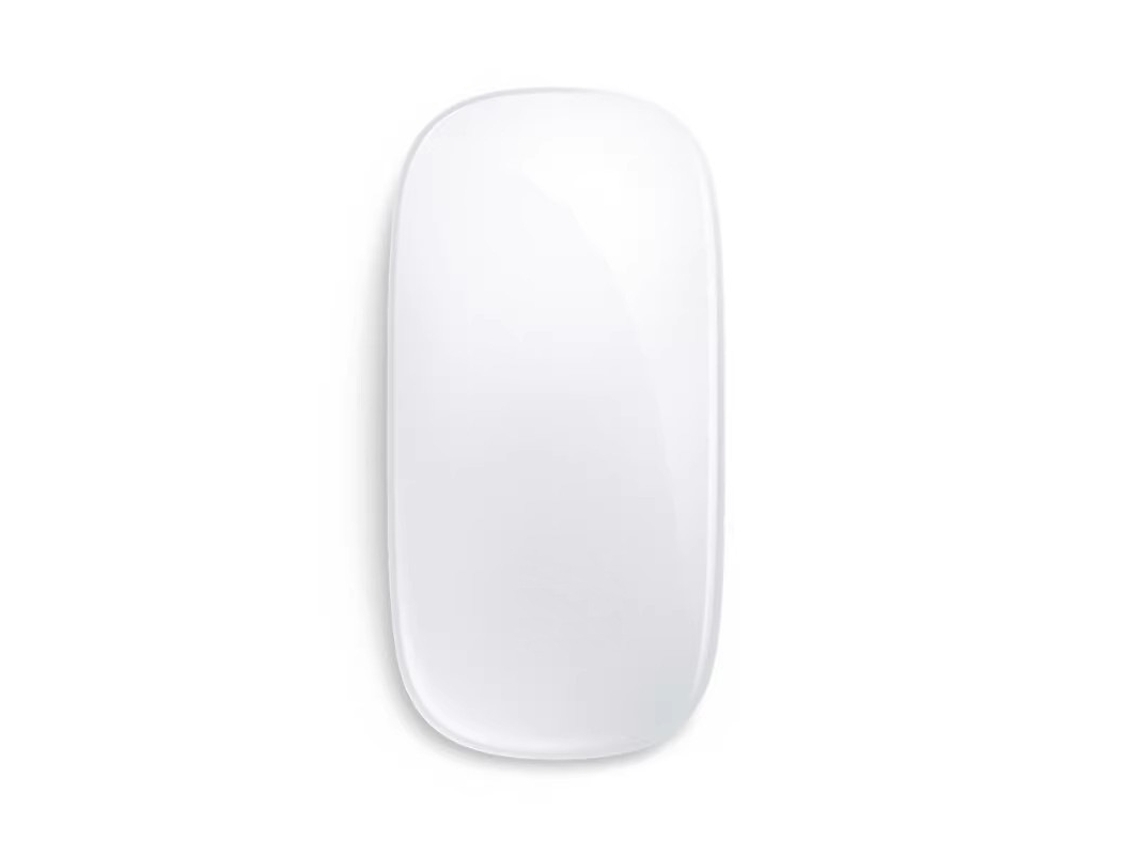 Rato Bluetooth Sem Fio Magic Silent Rechargeable Computer Slim Pc Para Apple Branco