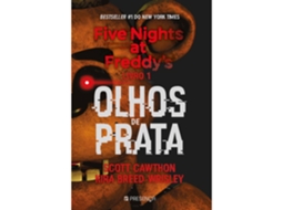 Livro Five Nights at Freddy's 1 - Olhos de Prata de Scott Cawthon, Kira Breed-Wrisley (Português)