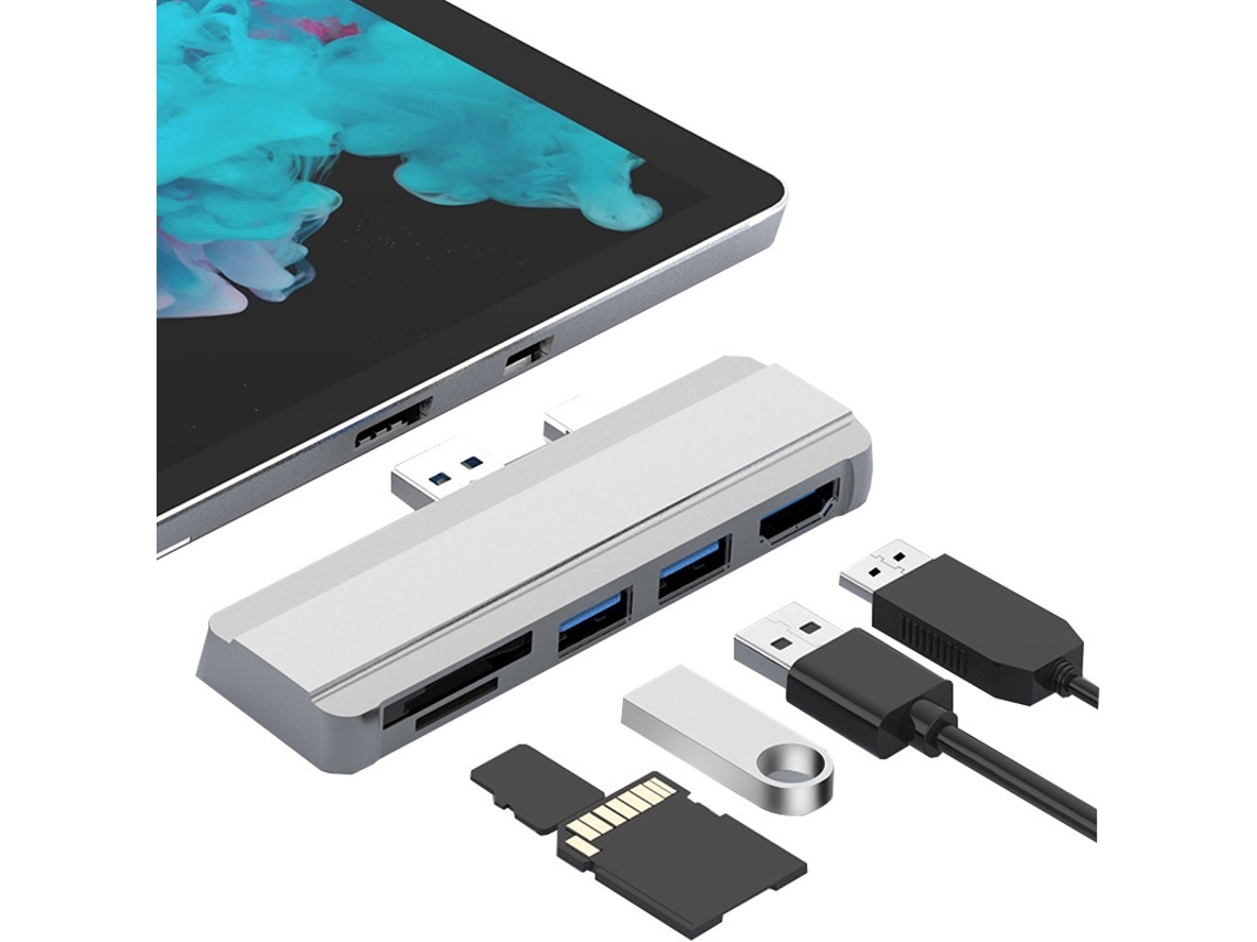 Lurelia Hub Usb 3.0 5 Em 1, Até 5 Gbps