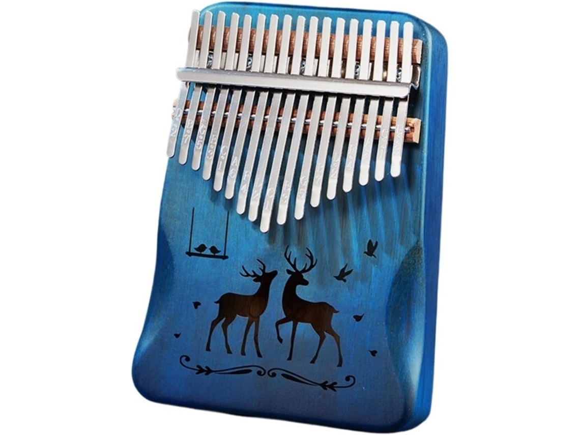 Kalimba É Um Instrumento De Piano De Dedo Com 17 Notas