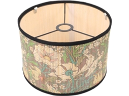 Design Elegante e Artístico em Bambu Natural para uma Luminária Pendente E27 Ideal para Quartos e Apartamentos. SFUSHOS