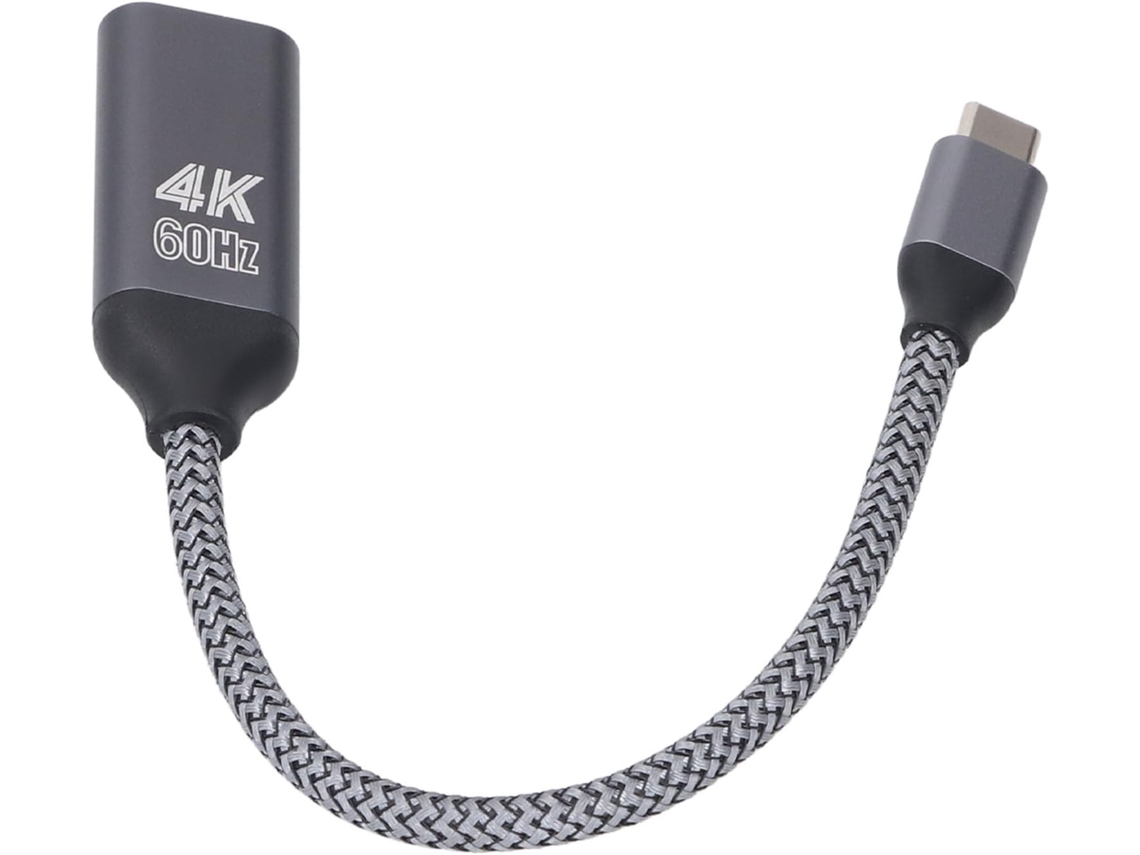 Adaptador 4k, Cabo Usb Tipo-c Hd Para Interface Multimídia, Projeção