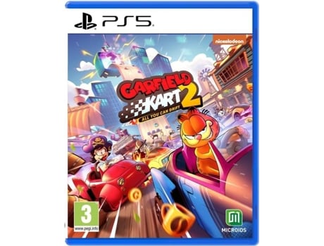 Pré-venda Jogo PS5 Garfield Kart 2 - All You Can Drift