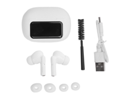 Fones De Ouvido Tradutor Ai 4 Modos 52 Idiomas Translação Em Tempo Real Bluetooth 5.3 Estéreo Branco