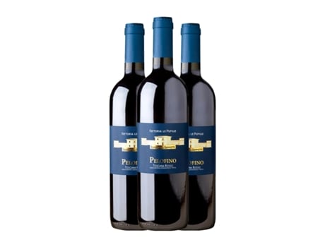Vinho LE PUPILLE Pelofino Toscana Jovem (0.75 L - 3 Unidades)