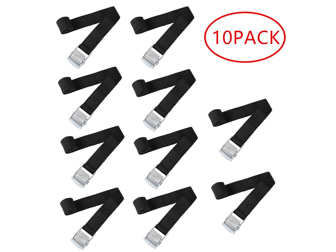 Conjunto de 10 Cintas de Nylon com Liberação Rápida AQUAFORGE