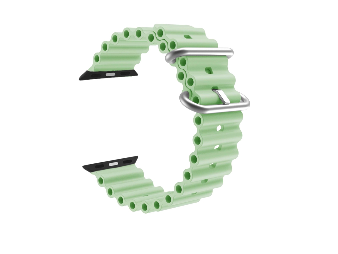 Bracelete Pulseira Round Verde para Apple Watch Series 8 41Mm