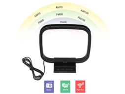 Antena De Loop Leve E Compacta, Fácil Instalação Para Melhor Recepção De Sinal Am, Ajustável Para Uso Interno Passivo