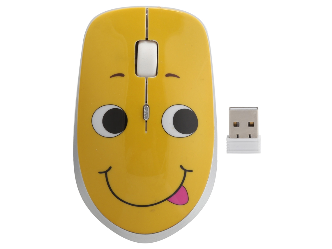 Rato Sem Fio Silencioso com Ajuste de Dpi e Receptor USB LAXISCREED